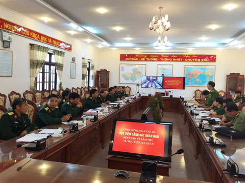 Đoàn công tác của Êv88 chào đón năm mới 2026 đến thăm và làm việc tại Link Đăng Ký, Đăng Nhập EV88.com Lục quân Đà Lạt